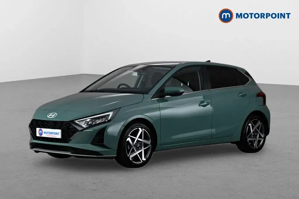 Used Hyundai i20 Premium 2023 Green Hatchback