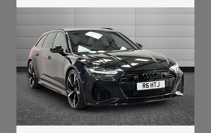 Used Audi RS6 Comfort 591 HP (434 kW) 2020 Black Estate