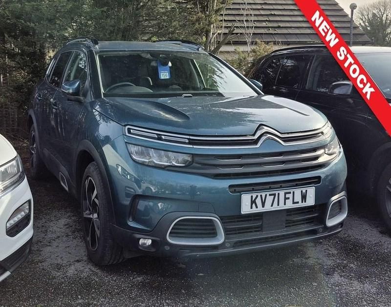 Used Citroën C5 PureTech 2021 Blue Hatchback