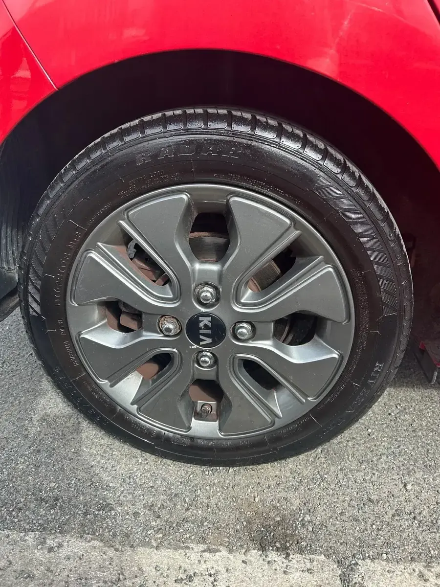 Used Kia Picanto 66 HP (48 kW) 2016 Red Hatchback