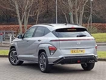Used Hyundai Kona N Line 138 HP (101 kW) 2025 Silver SUV