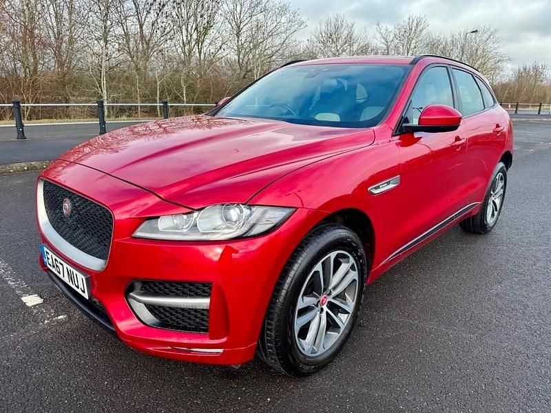 Used Jaguar F-Pace R-Sport 2018 Red SUV