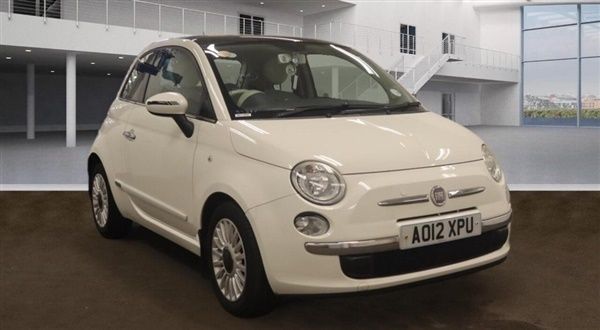 White Used 2012 Fiat 500 Lounge Hatchback | £3,250 (Fair price) - Image 1/1