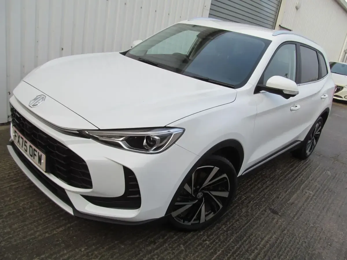 Nowe MG ZS Trophy 2025 Biały Hatchback