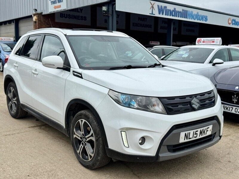 White Used 2015 Suzuki Vitara SZ5 SUV | £6,950 - Image 1/3
