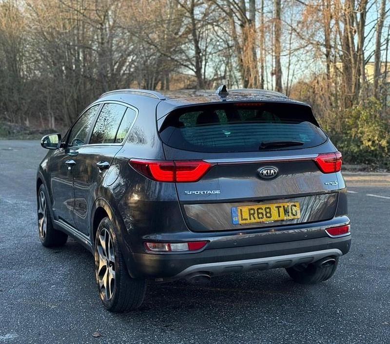 Used Kia Sportage GT-Line S 177 HP (130 kW) 2018 Silver SUV