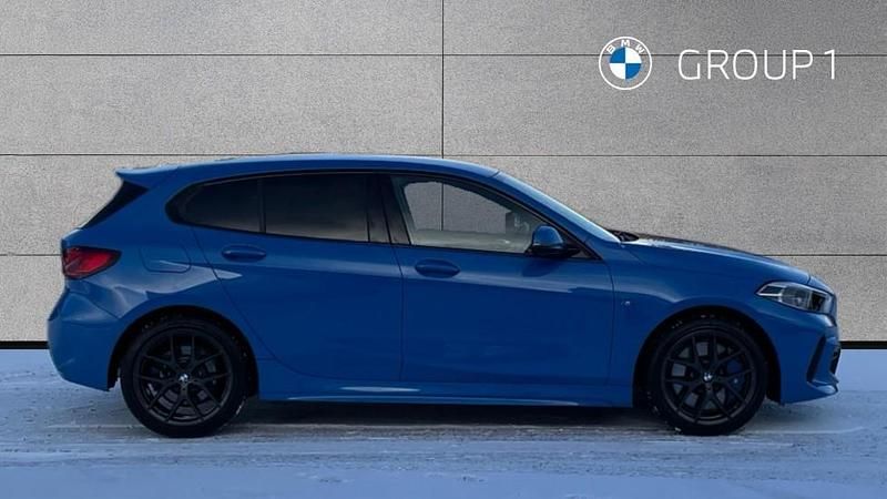 Used BMW 118 M Sport 134 HP (98 kW) 2023 Blue Hatchback