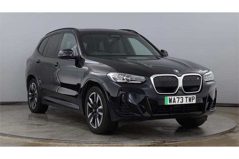 Carbon black Used 2023 BMW iX3 M Sport SUV | £34,995 (A bit pricey) - Image 1/4