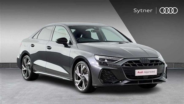 Grey Used 2024 Audi A3 Black Edition Sedan | £32,000 (Expensive) - Image 1/4