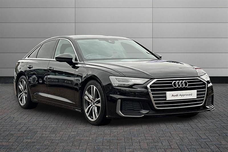 Black Used 2023 Audi A6 S-Line Sedan | £24,350 (Fair price) - Image 1/4