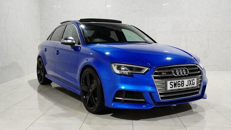 Used Audi S3 Design 300 HP (220 kW) 2019 Blue Sedan