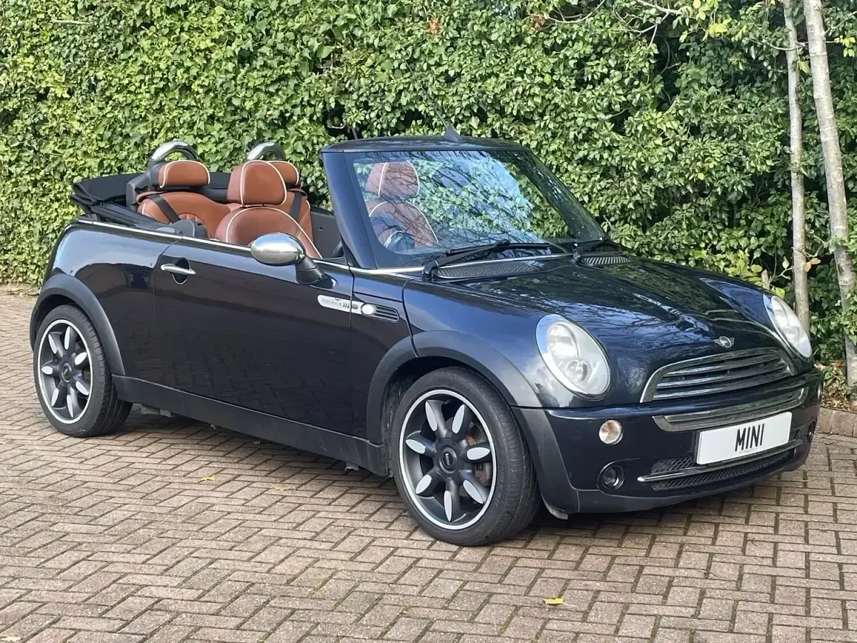 Used Mini Cooper Cabriolet 2008 Astroblack metallic Cabriolet