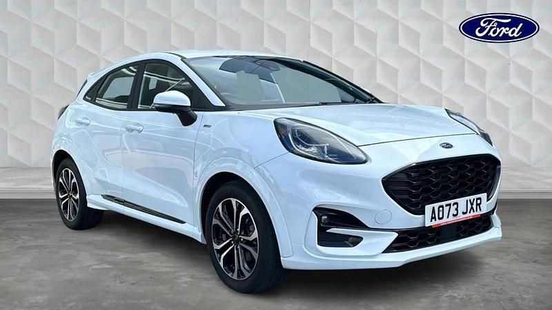 Begagnad Ford Puma ST-Line 2023 Vit SUV