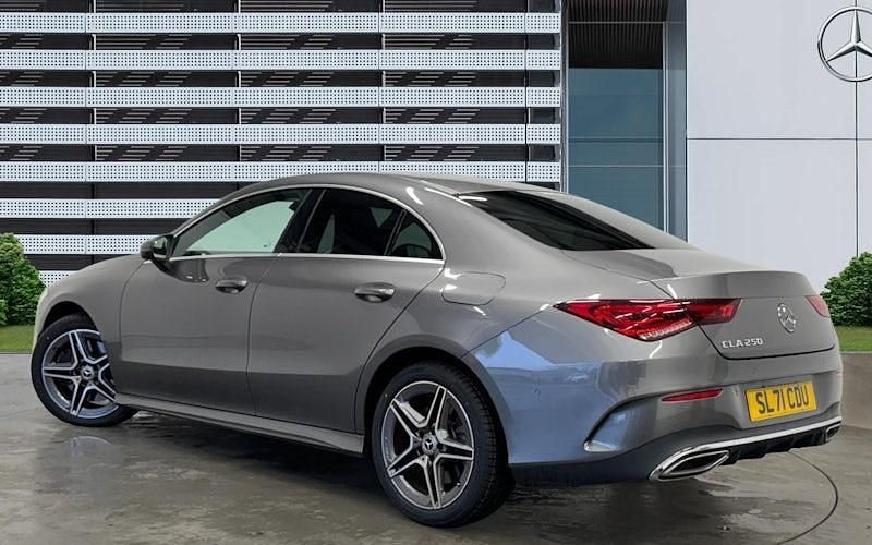 Used Mercedes CLA250 AMG line 224 HP (164 kW) 2021 Grey Sedan