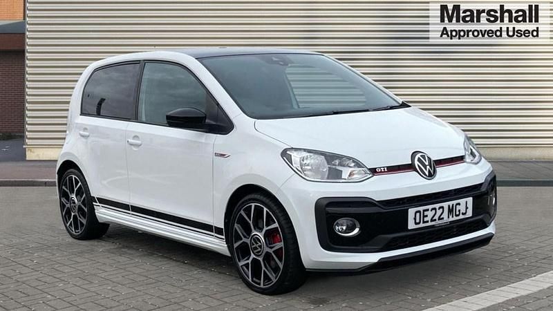 Pure white deep black pearl Used 2022 VW up! GTI Hatchback | £15,729 (A bit pricey) - Image 1/4