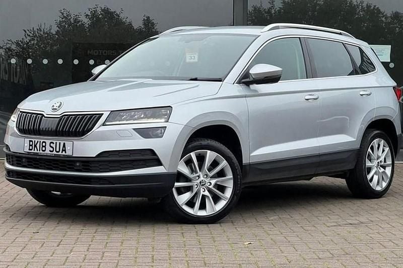 Silver Used 2018 Skoda Karoq SE L SUV | £12,490 (Fair price) - Image 1/1