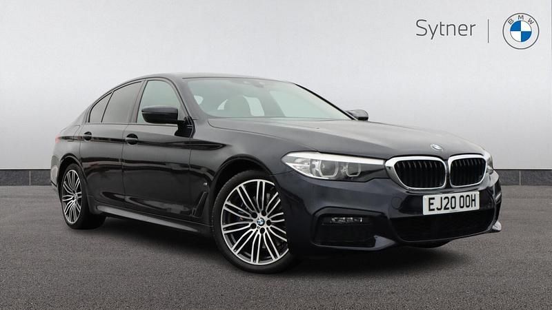 Black Used 2020 BMW 530e M Sport | £24,000 (Fair price) - Image 1/4