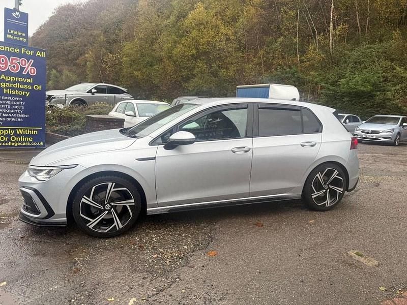 Used VW Golf VII R-line 150 HP (110 kW) 2020 Silver Hatchback