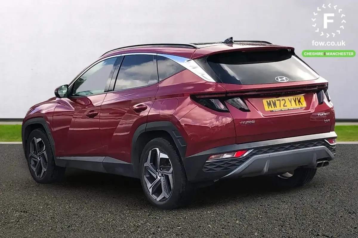 Gebraucht Hyundai Tucson Ultimate 230 PS (169 kW) 2022 Rot SUV