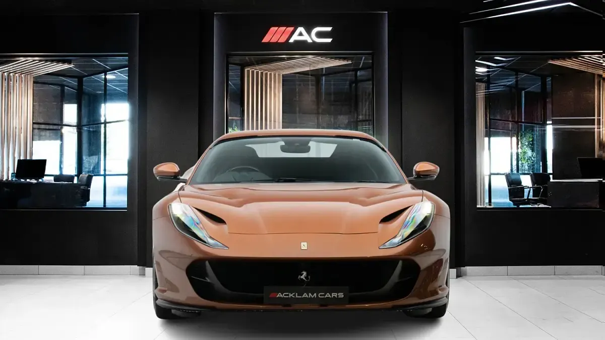Used Ferrari 812 2022 Blue Cabriolet