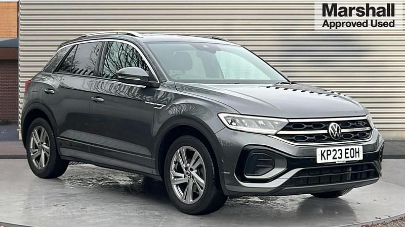 Grey Used 2023 VW T-Roc R-line SUV | £23,500 (Fair price) - Image 1/4