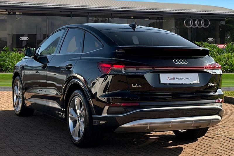 Used Audi Q4 Sportback e-tron S-Line 125 kW (170 HP) 2025 Black SUV