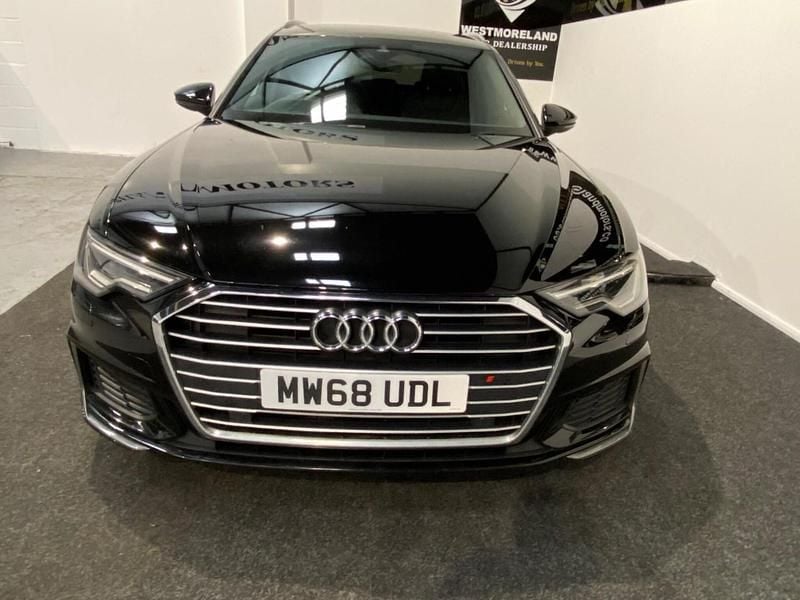Used Audi A6 S-Line 204 HP (150 kW) 2018 Black Estate