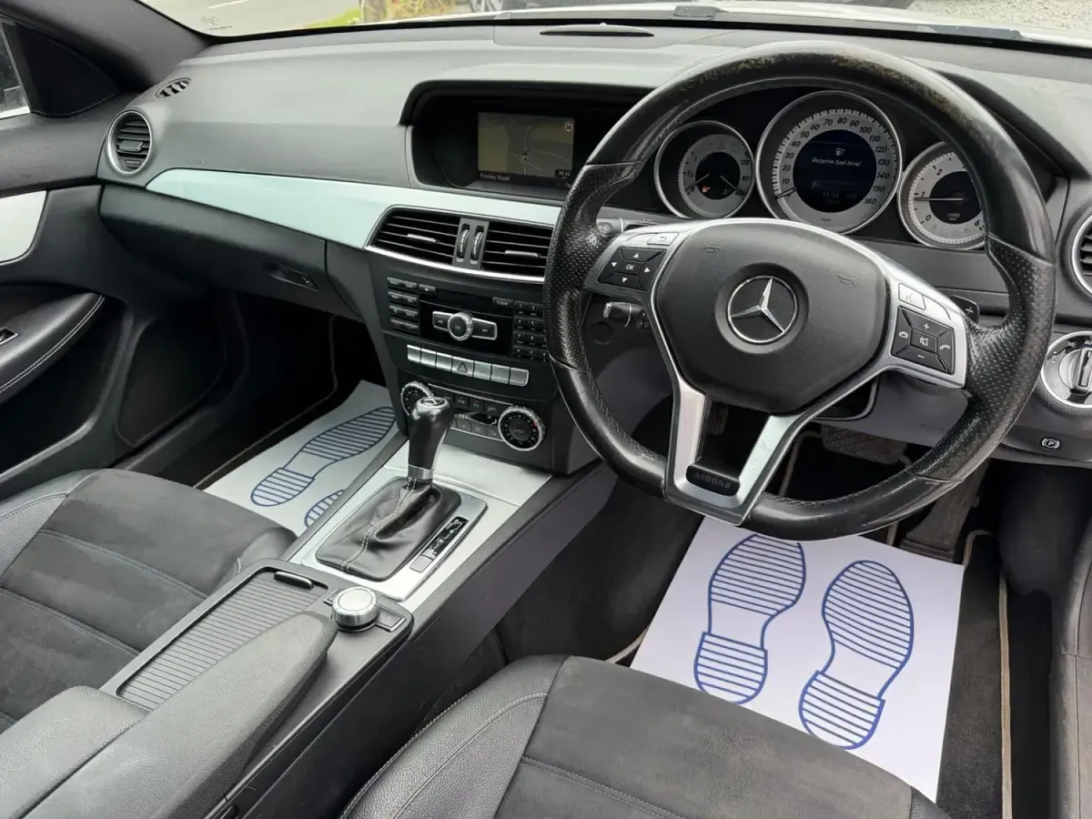 Used Mercedes C220 Sport Edition 2014 White Coupe