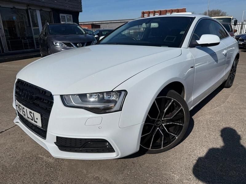 Used Audi A5 177 HP (130 kW) 2015 White Coupe