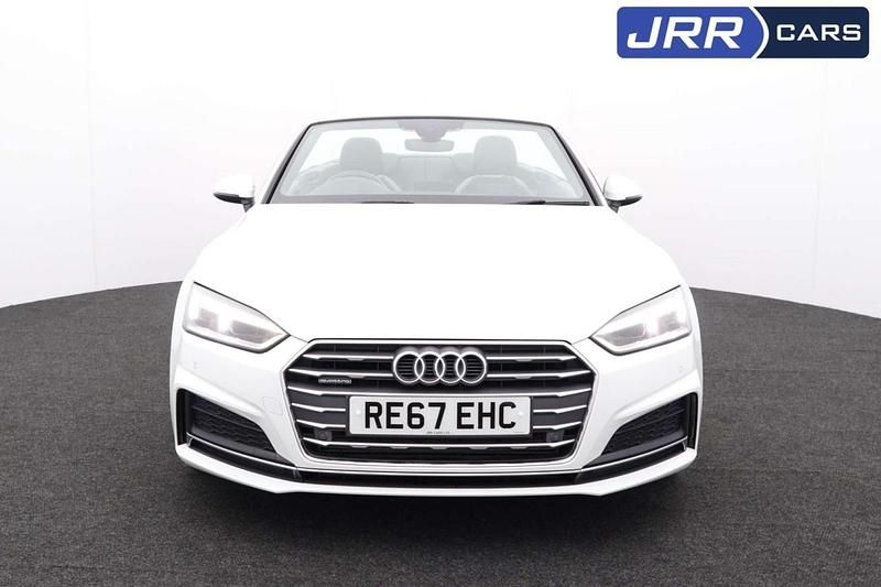 Begagnad Audi A5 Cabriolet S-Line 2017 Vit Cab