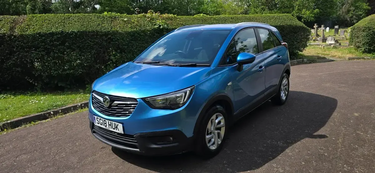 Used Vauxhall Crossland X 2018 Blue SUV
