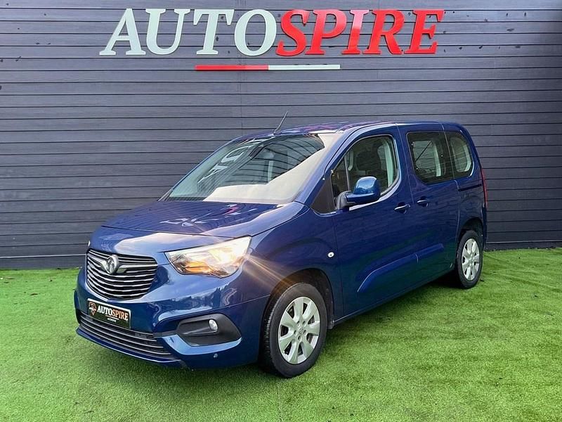 Used Vauxhall Combo S 110 HP (80 kW) 2019 Blue MPV