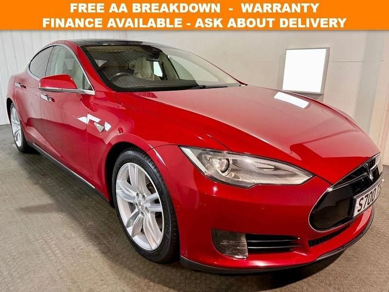 Red Used 2016 Tesla Model S Sedan | £14,995 (Fair price) - Image 1/3