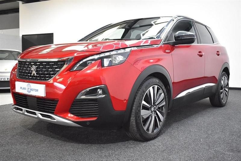 Used Peugeot 3008 GT-line 130 HP (95 kW) 2019 Red SUV