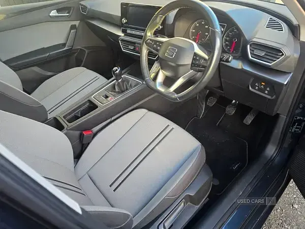 Used Seat Leon SE 115 HP (84 kW) 2022 Grey Hatchback