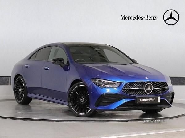 Used Mercedes CLA220 AMG Line Premium Plus 2025 Blue Sedan