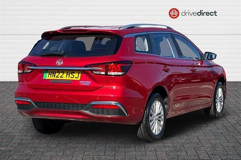 Used MG MG5 EV Exclusive 114 kW (156 HP) 2022 Red Estate