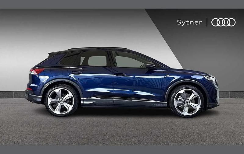 Used Audi Q4 e-tron Black Edition 210 kW (286 HP) 2025 Blue SUV
