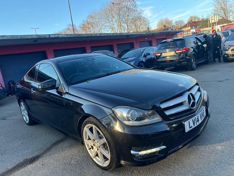 Used Mercedes C180 Sport Edition 2014 Black Coupe