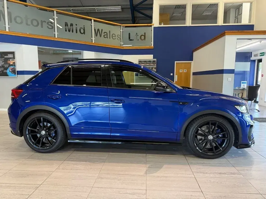 Used VW T-Roc R 300 HP (220 kW) 2019 Blue SUV