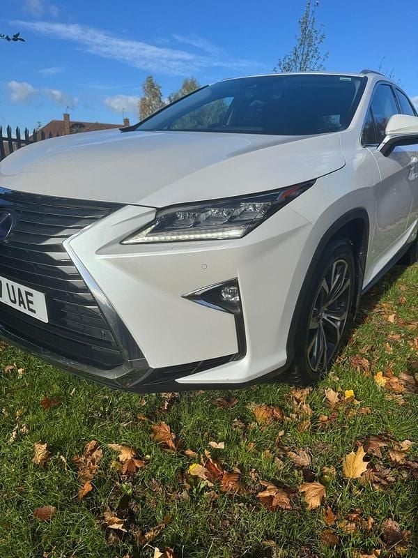 Used Lexus RX450h Luxury Line 2017 White SUV