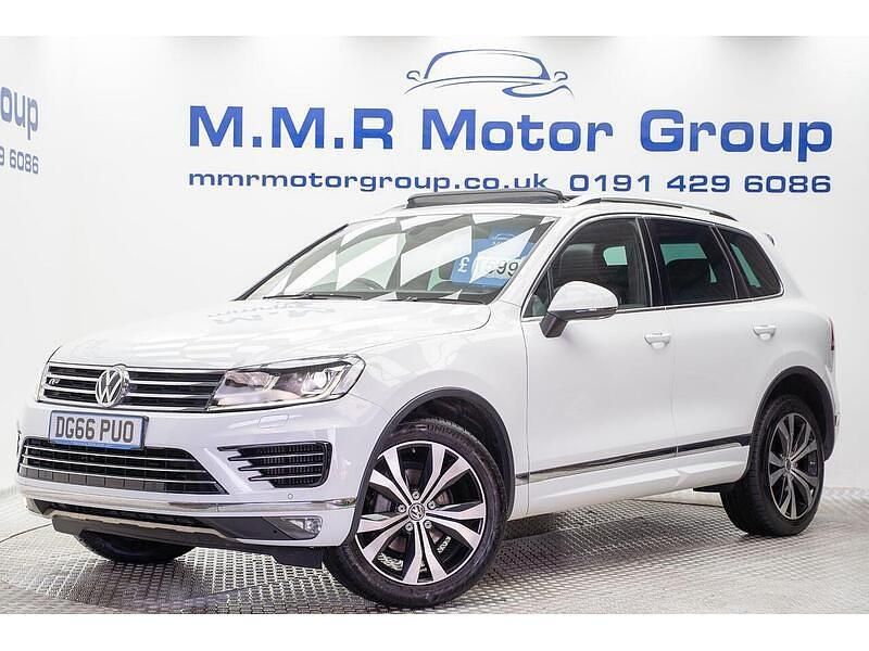 Used VW Touareg R-line 262 HP (192 kW) 2016 White SUV