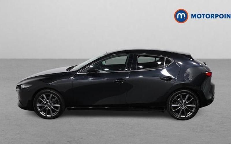 Used Mazda 3 Exclusive-Line 140 HP (102 kW) 2025 Black Hatchback