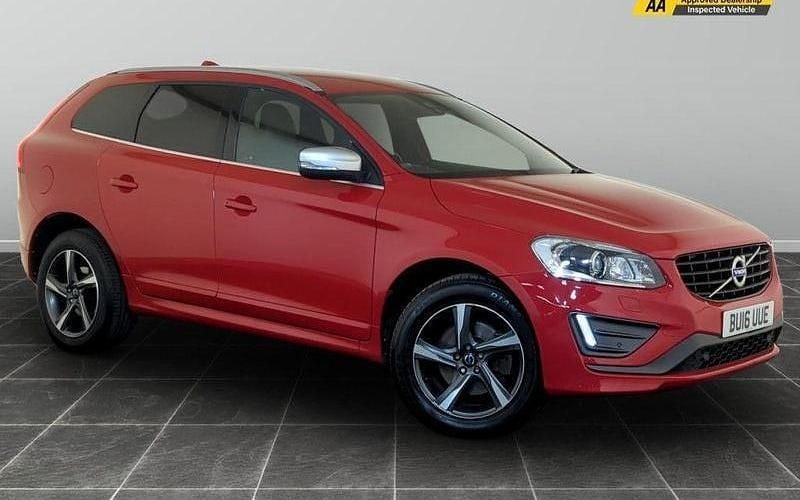 Red Used 2016 Volvo XC60 R-Design SUV | £8,295 (Fair price) - Image 1/2