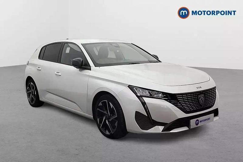 White Used 2023 Peugeot 308 Allure Premium Hatchback | £17,049 (Fair price) - Image 1/4