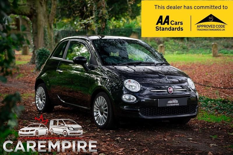 Black Used 2021 Fiat 500 Pop Hatchback | £7,995 (Good price) - Image 1/4