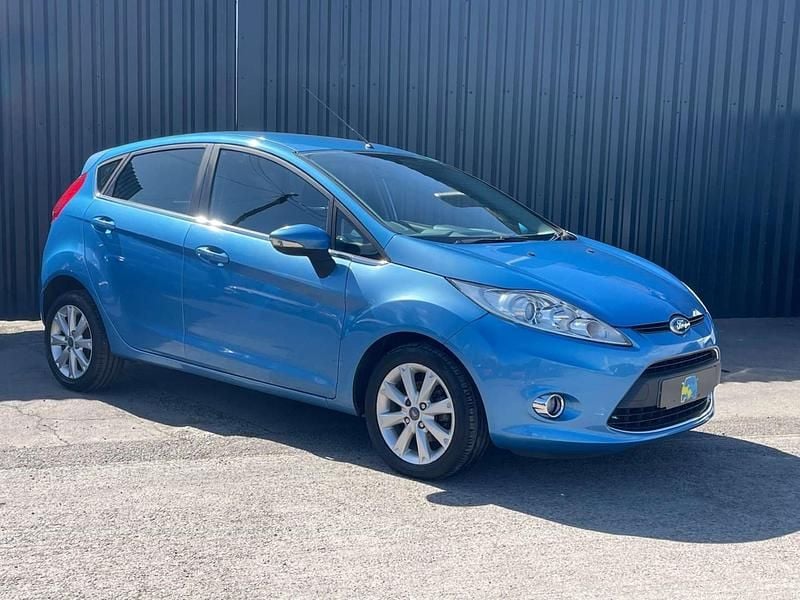 Used Ford Fiesta Zetec 2009 Blue Hatchback