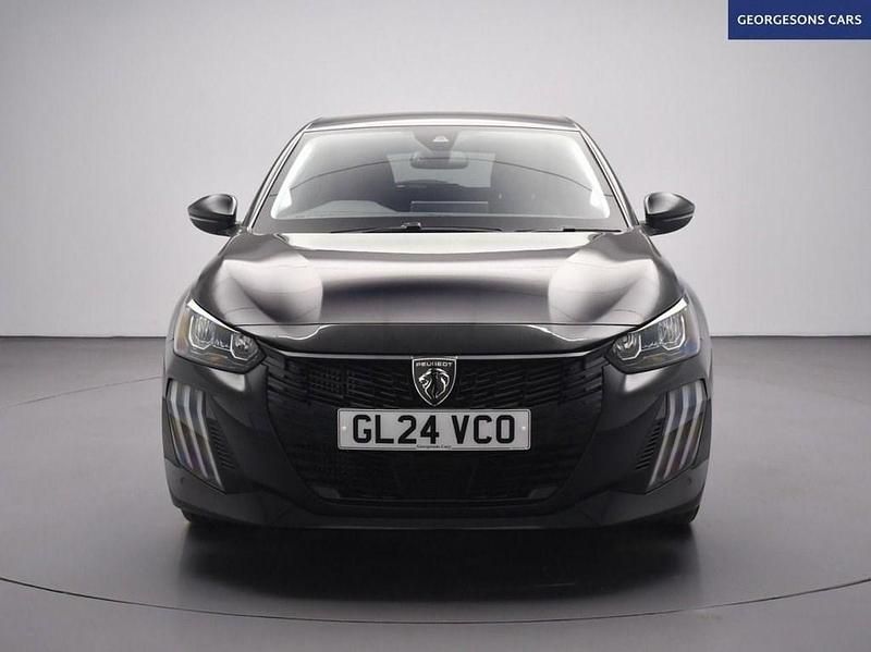 Used Peugeot 208 Allure 100 HP (73 kW) 2024 Black Hatchback