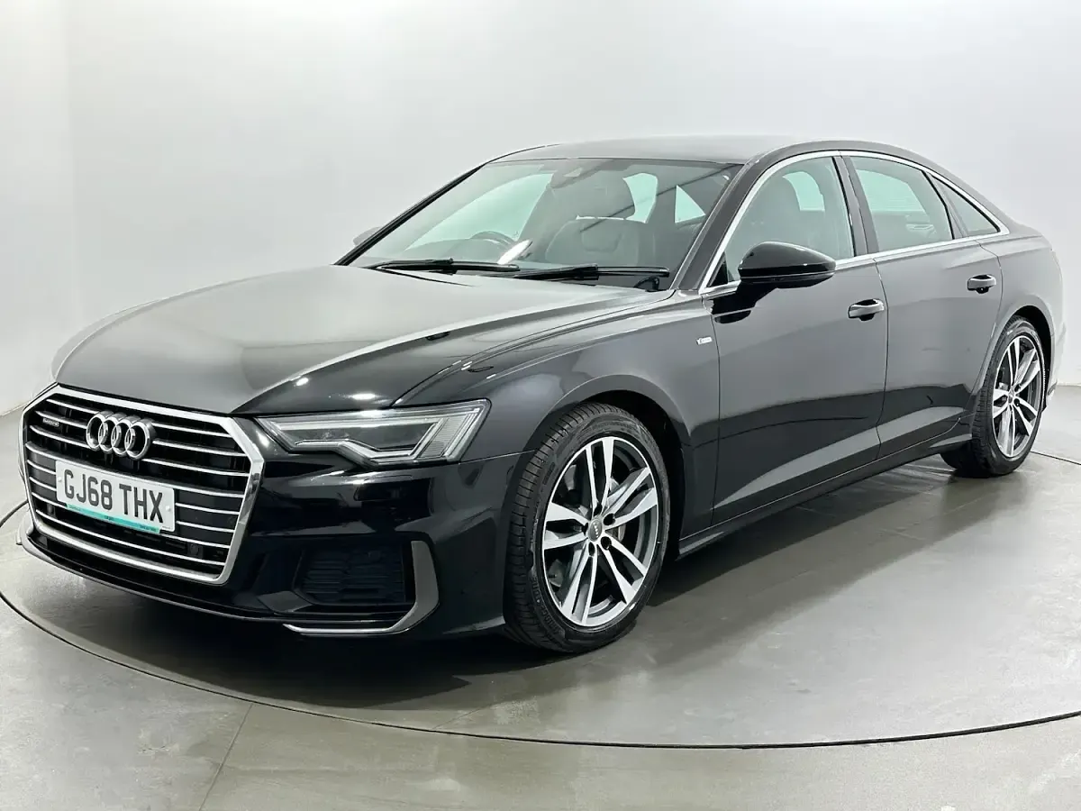 Used Audi A6 S-Line 2018 Black Sedan