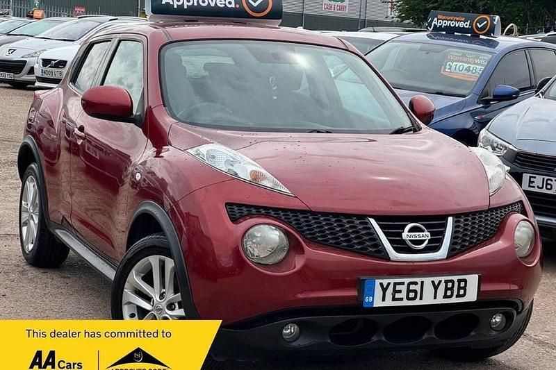 Red Used 2011 Nissan Juke Acenta SUV | £4,475 (Fair price) - Image 1/1